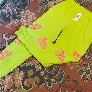 FRANKIES BIKINI AIDEN SWEATPANT NWT LARGE